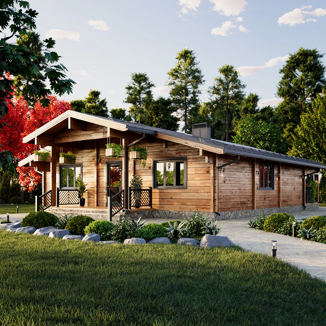 Wooden Houses We design our wooden houses, which take you to the heart of nature and offer a warm and comfortable living space, with the highest quality materials for your comfort and health.